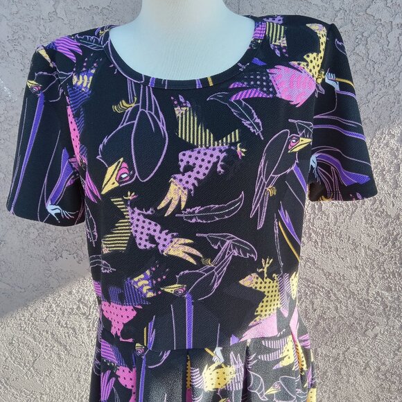 Lularoe Maleficent Dress Disney - Picture 1 of 5